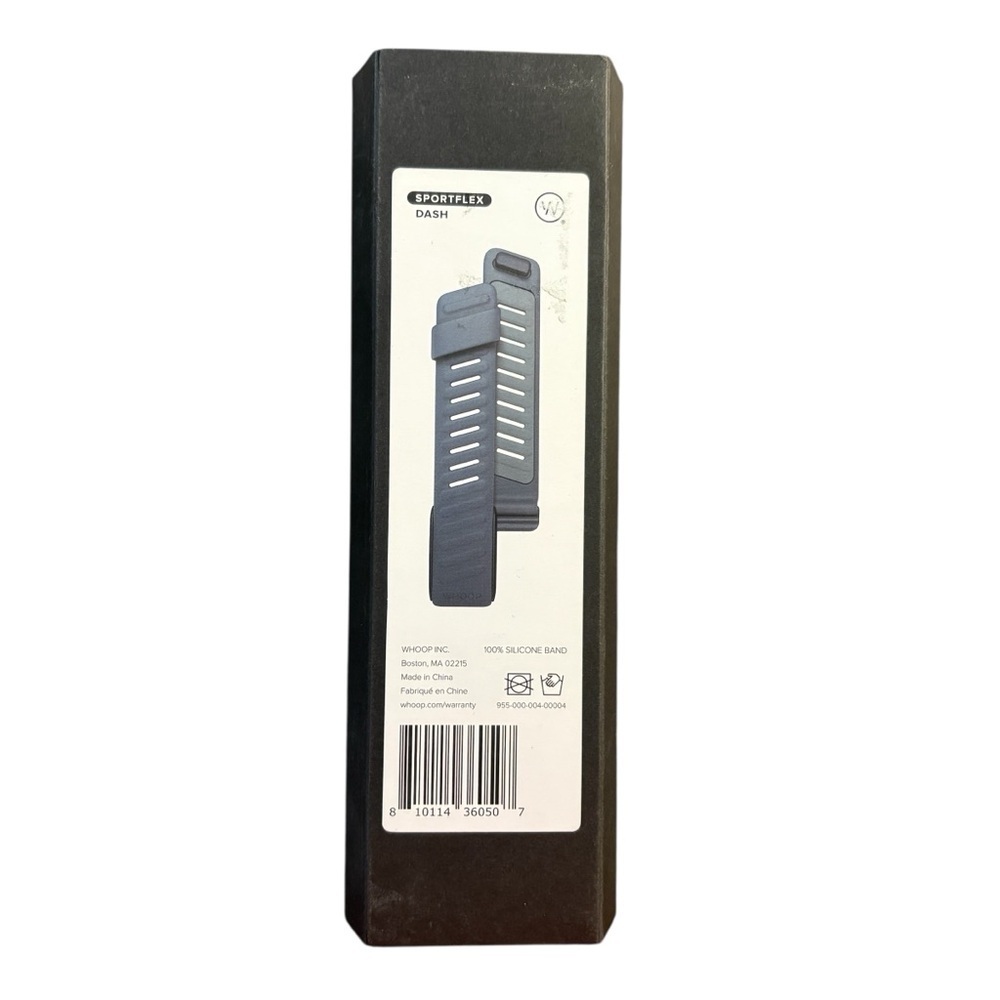 NEW Whoop Band Sportflex Dash Silicone Fitness Charcoal Gray